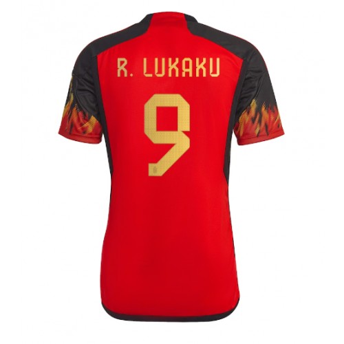 Belgia Romelu Lukaku #9 Hjemmedrakt VM 2022 Kortermet Belgia Romelu Lukaku #9 Hjemmedrakt VM 2022 Kortermet